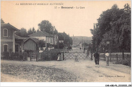 CAR-ABDP6-54-0648 - LA MEURTHE-ET-MOSELLE ILLUSTREE - BACCARAT - LA GARE - Baccarat