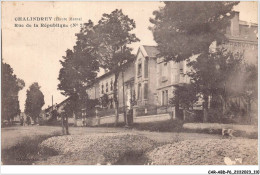 CAR-ABDP6-52-0628 - CHALINDREY - RUE DE LA REPUBLIQUE - Chalindrey