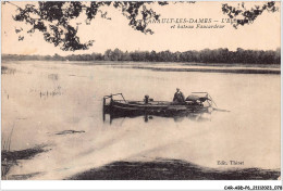 CAR-ABDP6-51-0612 - VANAULT-LES-DAMES - L'ETANG ET BATEAU FAUCARDEUR - Sonstige & Ohne Zuordnung