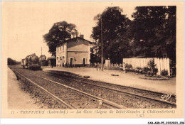 CAR-ABDP5-44-0568 - TREFFIEUX - LA GARE - TRAIN - Sonstige & Ohne Zuordnung