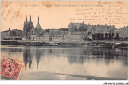 CAR-ABDP5-41-0555 - BLOIS - L'HOPITAL - L'EGLISE SAINT-NICOLAS - LE CHATEAU ET LE COLLEGE - Blois