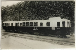 Photo Ancienne - Snapshot - Train - Autorail BRISSONNEAU Et LOTZ - ANJOU - Ferroviaire - Chemin De Fer - SE - Eisenbahnen