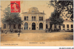 CAR-ABDP5-38-0506 - BOURGOIN - LA GARE - Bourgoin