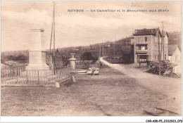 CAR-ABDP5-38-0503 - ROYBON - LE CARREFOUR ET LE MONUMENT AUX MORTS - Roybon