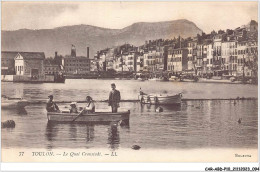 CAR-ABDP10-83-1025 - TOULON - LE QUAI CRONSTADT - Toulon