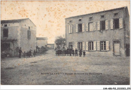 CAR-ABDP10-81-1016 - BOURMAZEL - L'ECOLE - AVENNUE DE MOUZIEYS - Autres & Non Classés