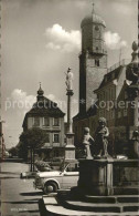 71603773 Weilheim Oberbayern Marienplatz Brunnen Saeule Weilheim - Weilheim