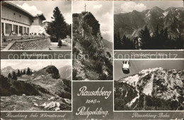71603743 Ruhpolding Rauschberghaus Koerndlwand Gipfelkreuz Sonntagshorn Bergbahn - Ruhpolding