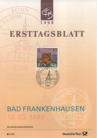 Germany Deutschland 1998-08 1000 Jahre Bad Frankenhausen, Canceled In Bonn - 1991-2000