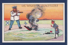 CPA Russie Guerre Russo Japonaise Satirique Caricature Non Circulée War Japon Dudley Hardy - Russie