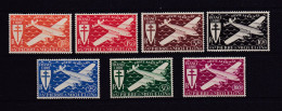 SAINT PIERRE ET MIQUELON 1942 PA N°4/10 NEUF** SERIE DE LONDRES - Unused Stamps