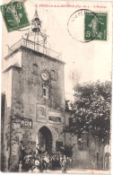 FR66 PEZILLA DE LA RIVIERE - Fau 6 - L'horloge - Pub Picon - Animée - Belle - Other & Unclassified