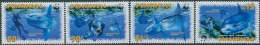 Cook Islands Penrhyn 2003 SG541-544 WWF Sunfish Set MNH - Penrhyn