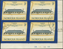 Norfolk Island 1973 SG135 3c Historic Building Block FU - Norfolkinsel