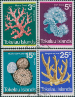 Tokelau 1973 SG37-40 Coral Set FU - Tokelau