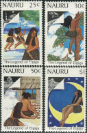 Nauru 1989 SG379-382 Legend Of Eigigu Set MNH - Nauru