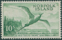 Norfolk Island 1960 SG36 10s Red-tailed Tropic Bird MNH - Norfolkinsel