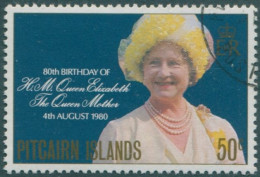 Pitcairn Islands 1980 SG206 50c Queen Mother Birthday FU - Pitcairn Islands