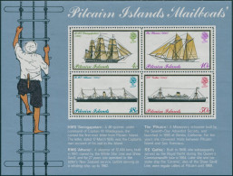 Pitcairn Islands 1975 SG161 Mailboats MS MNH - Pitcairneilanden