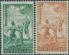 New Zealand 1940 SG626-627 Health Without Surcharges Set MH - Other & Unclassified