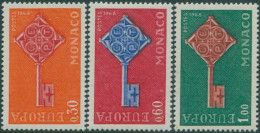 Monaco 1968 SG911-913 Europa Key Set MNH - Autres & Non Classés