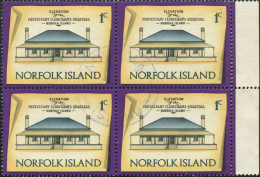 Norfolk Island 1973 SG133 1c Historic Building Block FU - Norfolk Island