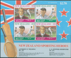 New Zealand 1992 SG1689 Health Sportsmen MS MNH - Other & Unclassified