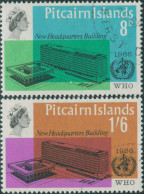 Pitcairn Islands 1966 SG59-60 WHO Building Set FU - Pitcairn