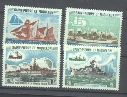 Saint Pierre Et Miquelon  :  Yv  410-13  ** - Neufs