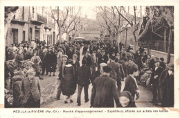 FR66 PEZILLA DE LA RIVIERE - Chauvin - Marché D'Approvisionnement - Expéditeurs Affairés Aux Achats - Animée - Belle - Other & Unclassified