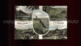 71603634 Cochem Mosel Ortsansichten Mit Burg Handcoloriert Cochem - Cochem