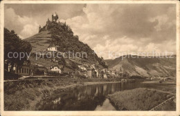 71603632 Cochem Mosel Uferpartie Blick Zur Burg Cochem - Cochem