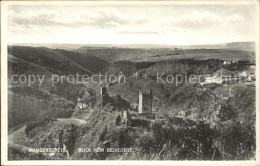 71603628 Manderscheid Eifel Panorama Blick Vom Aussichtspunkt Belvedere Burgruin - Manderscheid