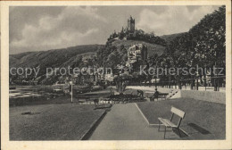 71603625 Kochem Burg Mit Anlagen Uferpromenade Kochem - Cochem