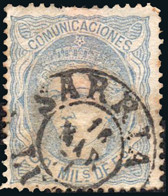 Lugo - Edi O 107 - 50 Milm.- Mat Fech. Tp. II "Sarria" - Used Stamps