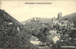 71603621 Manderscheid Eifel Schlossruinen Manderscheid - Manderscheid