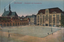 37640 - Dortmund - Hansaplatz Mit Propsteikirche - 1927 - Dortmund