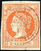Lugo - Edi O 52 - 4 C.- Mat Fech. Tp. II "Villalba" - Used Stamps