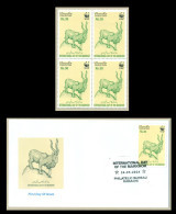 PAKISTAN 2024 MNH FDC WWF W.W.F INTERNATIONAL DAY OF MARKHOR ANIMAL FIRST DAY COVER - Pakistan