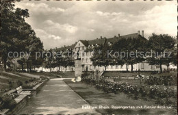 71603561 Kehl Rhein Rosengarten Mit Pionierdenkmal Kehl - Kehl