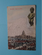 Palais De Justice / Manneken-Pis > BRUXELLES ( Edit.: V G Bruxelles ) Anno 1909 ( Zie Scans ) BELGIË / BELGIQUE ! - Monuments