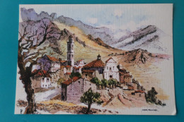 MONTE MAGGIORE - CORSE - Aquarelle Originale De Robert LEPINE ( 20 - 2B Haute Corse ) - Calvi