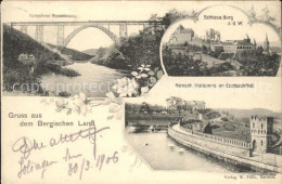 71603535 Burg Wupper Schloss Burg Muengstener Bruecke Kaiser Wilhelm Bruecke Rem - Solingen