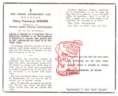 DP Petrus Franciscus Buelens ° Eppegem Zemst 1902 † Brussel 1964 X Isabella Castermans // De Buyser Lauwers - Devotion Images