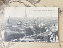 CPA Paris - Panorama Pris De L'église Saint Gervais - Multi-vues, Vues Panoramiques