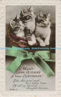 R178781 Greeting Postcard. Many Happy Returns Of Your Birthday. Three Kittens. A - World