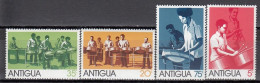 ANTIGUA 330-333,unused - Musique