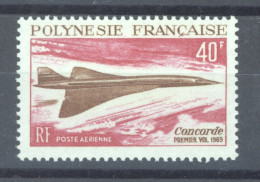 Polynésie  -  Avion  :  Yv  27  **   Concorde - Unused Stamps