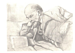 N.N.Zhukov:Revolutionary V.I.Lenin Resting, 1969 - Hommes Politiques & Militaires