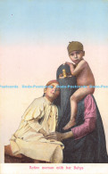 R179647 Native Woman With Her Babys - World